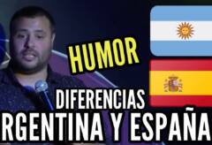 Diferencias entre españoles y argentinos por Nicolás Biffi